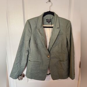 Women's J Crew Linen Blend Blazer Size 10